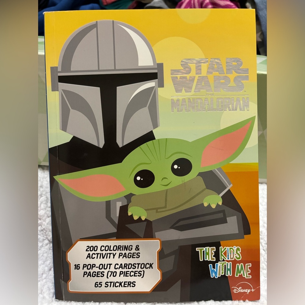 NWT Star Wars Mandalorian Kids Coloring & Activity Book